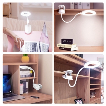 Bezprzewodowa lampa LED klips wył. dotyk 3 tryby [22090000247]